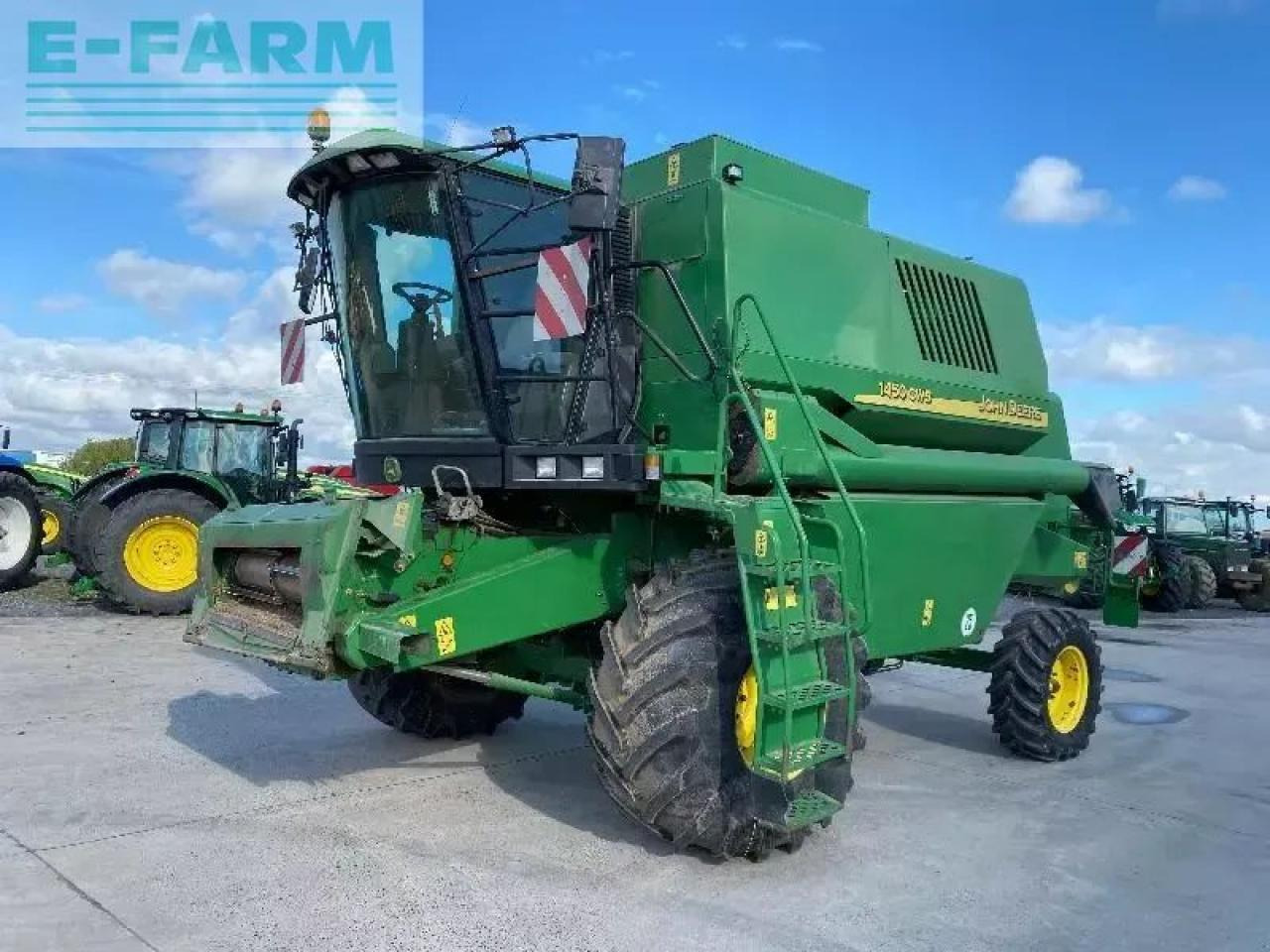 John Deere 1450 cws - Зърнокомбайн: снимка 1 John Deere 1450 cws - Зърнокомбайн: снимка 1