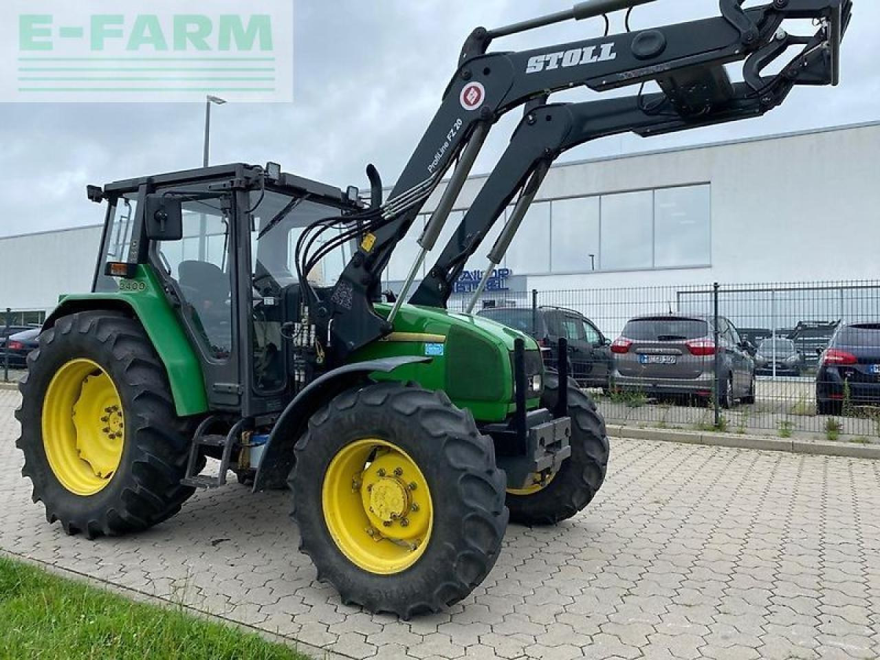 John Deere 3400x + stoll fz20 - Трактор: снимка 2 John Deere 3400x + stoll fz20 - Трактор: снимка 2