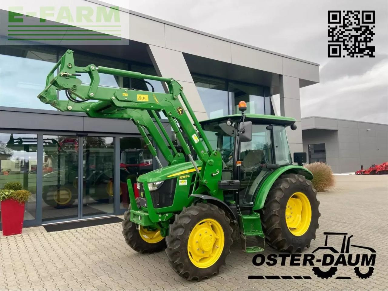 John Deere 5058e - Трактор: снимка 1 John Deere 5058e - Трактор: снимка 1