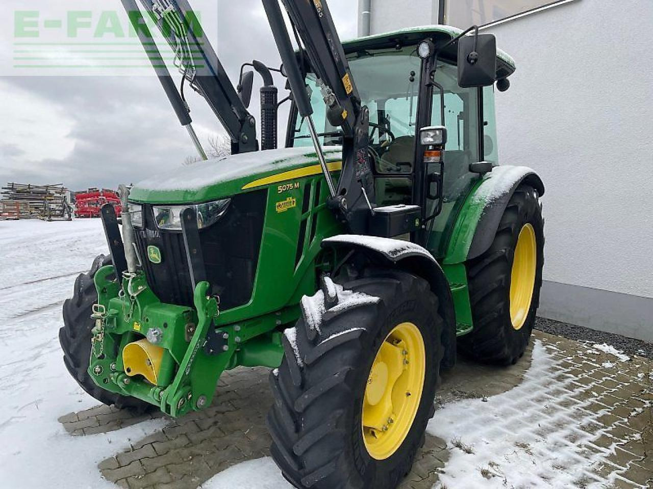 John Deere 5075 m - Трактор: снимка 1 John Deere 5075 m - Трактор: снимка 1