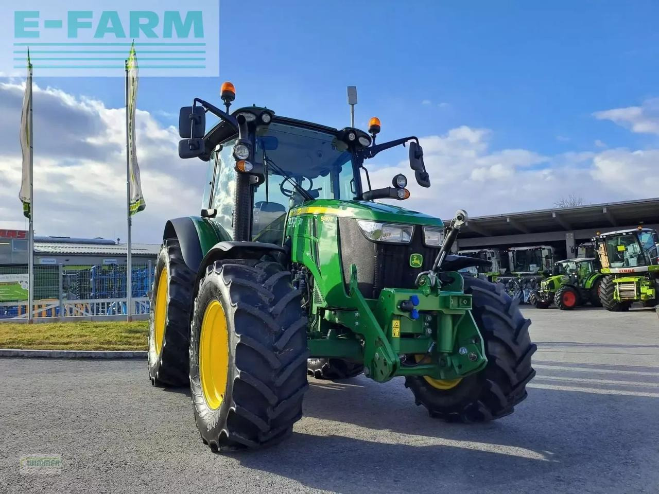 John Deere 5090r / lastschalt (gebrauchter john deere 5r) - Трактор: снимка 1 John Deere 5090r / lastschalt (gebrauchter john deere 5r) - Трактор: снимка 1