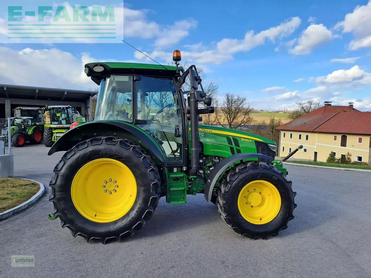 John Deere 5090r / lastschalt (gebrauchter john deere 5r) - Трактор: снимка 3 John Deere 5090r / lastschalt (gebrauchter john deere 5r) - Трактор: снимка 3