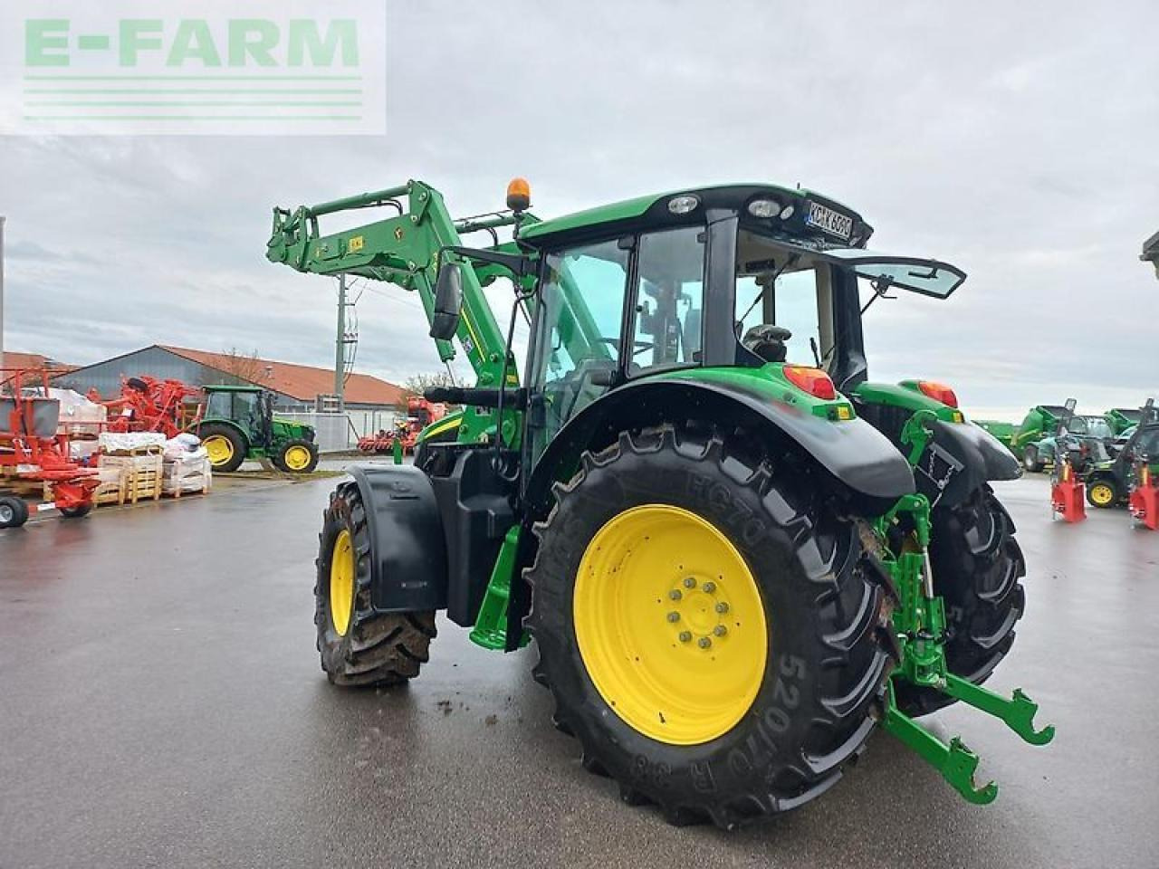 John Deere 6090m - Трактор: снимка 4 John Deere 6090m - Трактор: снимка 4