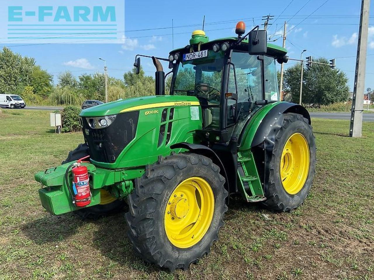 John Deere 6100rc - Трактор: снимка 1 John Deere 6100rc - Трактор: снимка 1