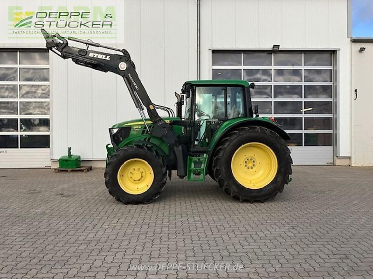 Трактор John Deere 6115m + fz 30.1: снимка 11
