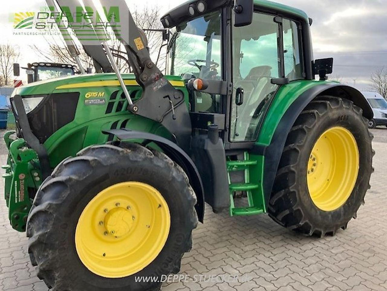 Трактор John Deere 6115m + fz 30.1: снимка 6