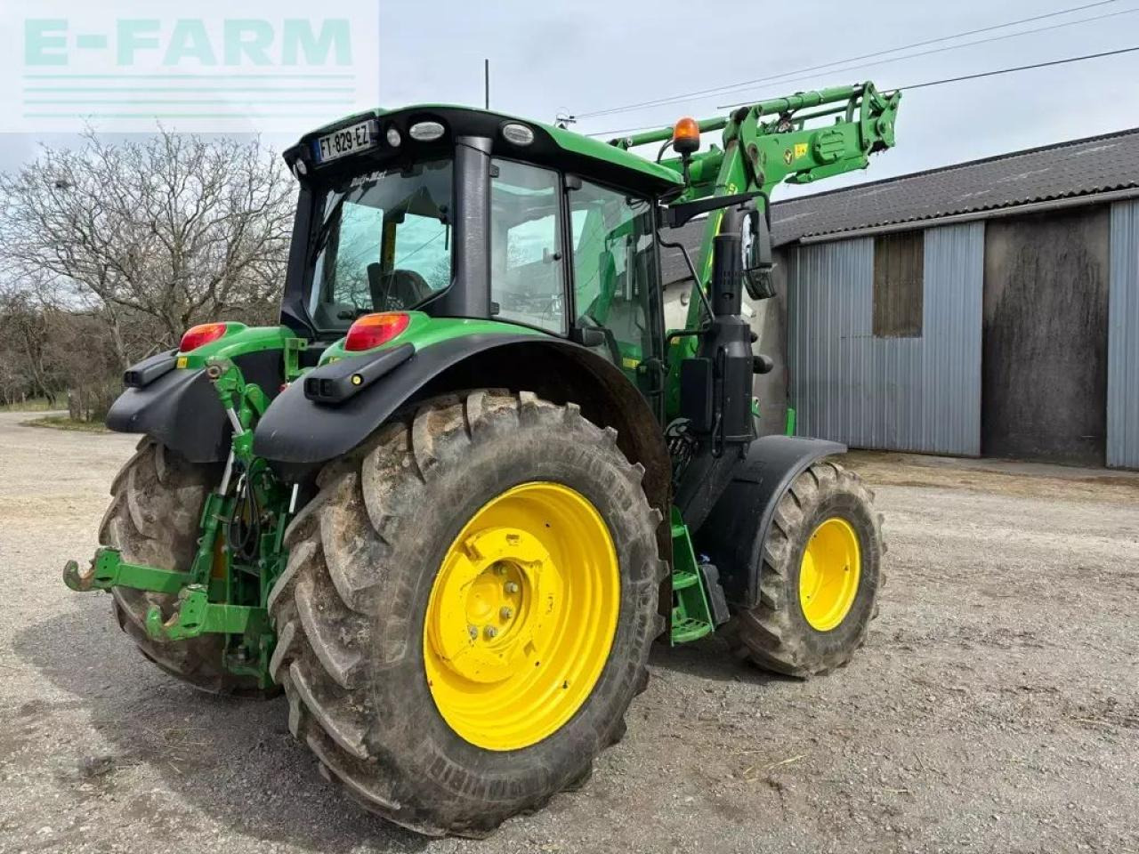 John Deere 6120m - Трактор: снимка 4 John Deere 6120m - Трактор: снимка 4