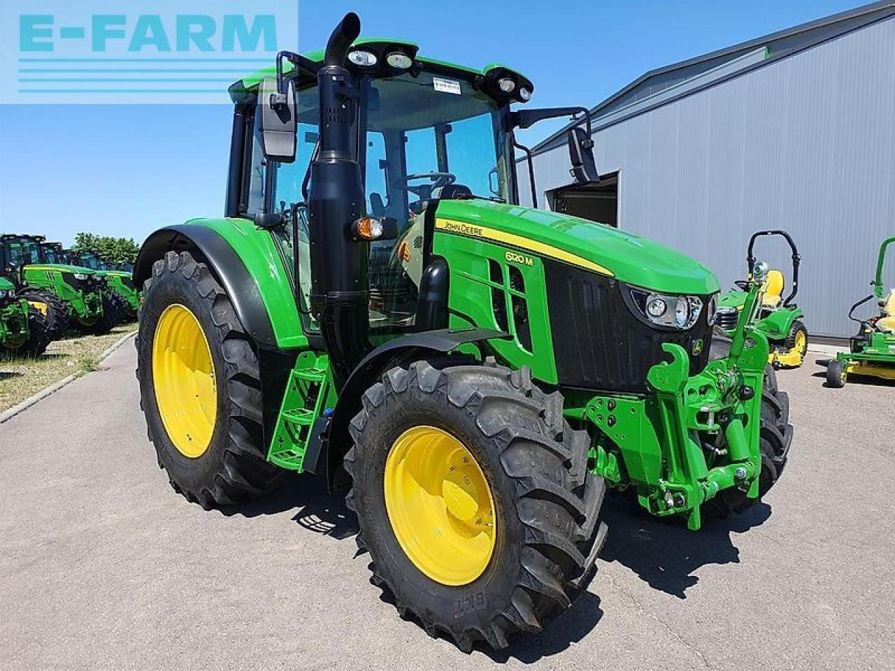 John Deere 6120m aq+ - Трактор: снимка 1 John Deere 6120m aq+ - Трактор: снимка 1