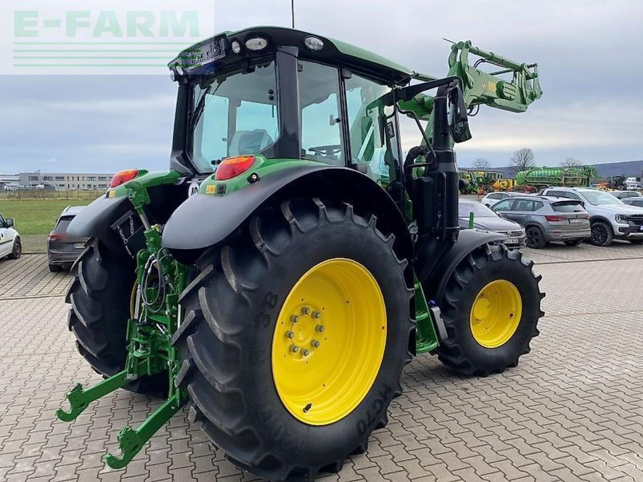 John Deere 6120m mit frontlader 623r - Трактор: снимка 3 John Deere 6120m mit frontlader 623r - Трактор: снимка 3