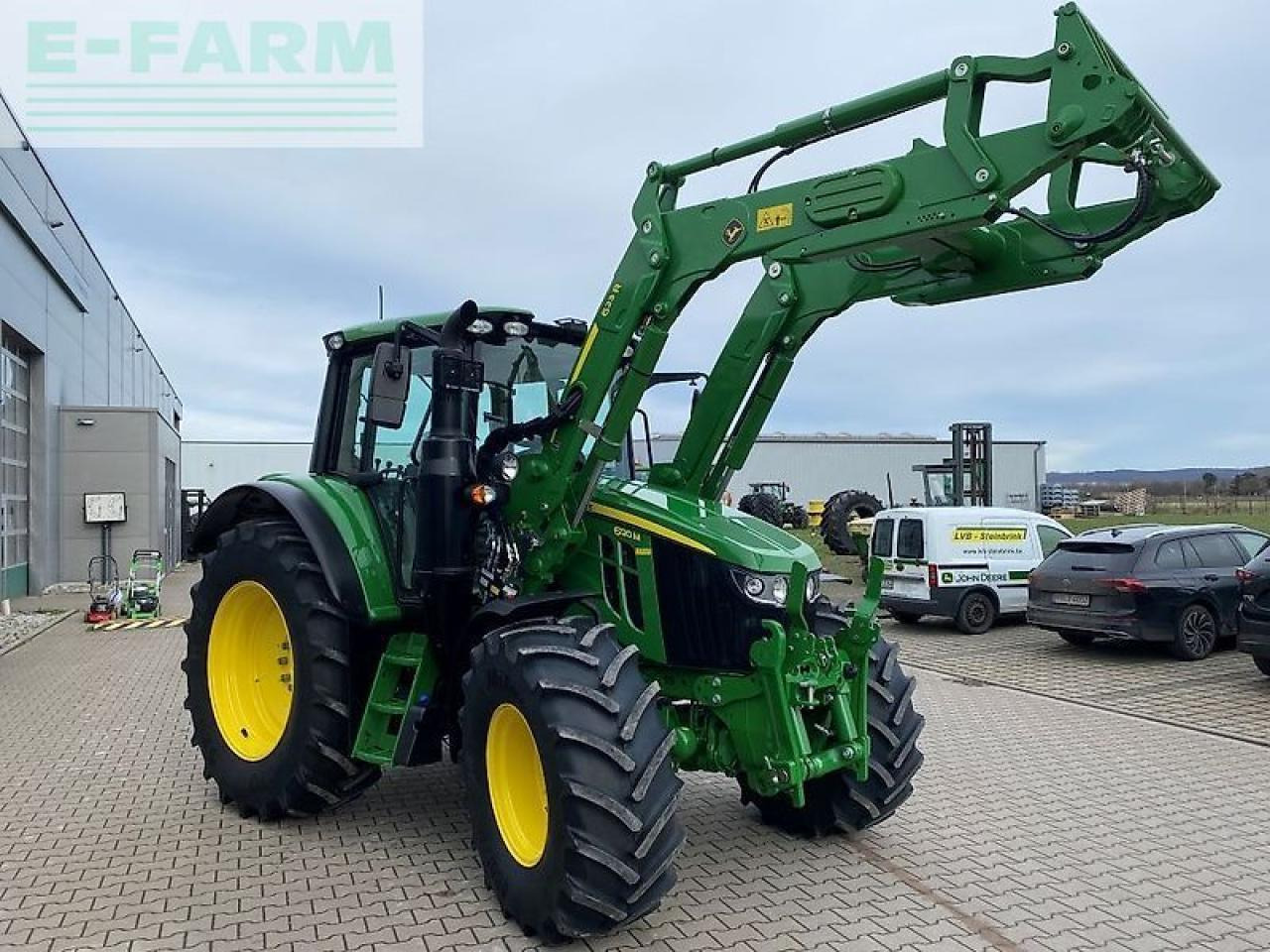 John Deere 6120m mit frontlader 623r - Трактор: снимка 2 John Deere 6120m mit frontlader 623r - Трактор: снимка 2