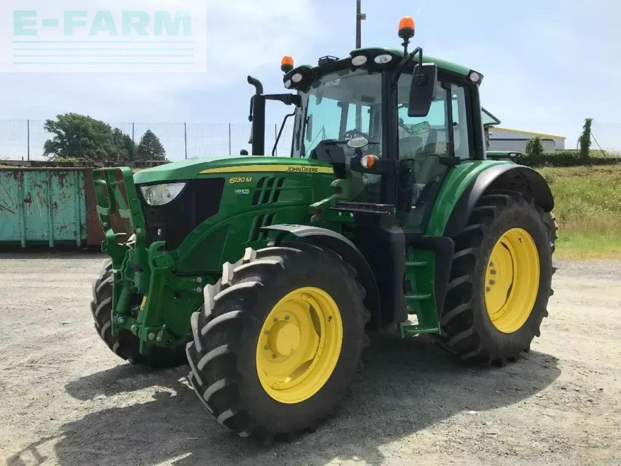 John Deere 6130 m - Трактор: снимка 1 John Deere 6130 m - Трактор: снимка 1
