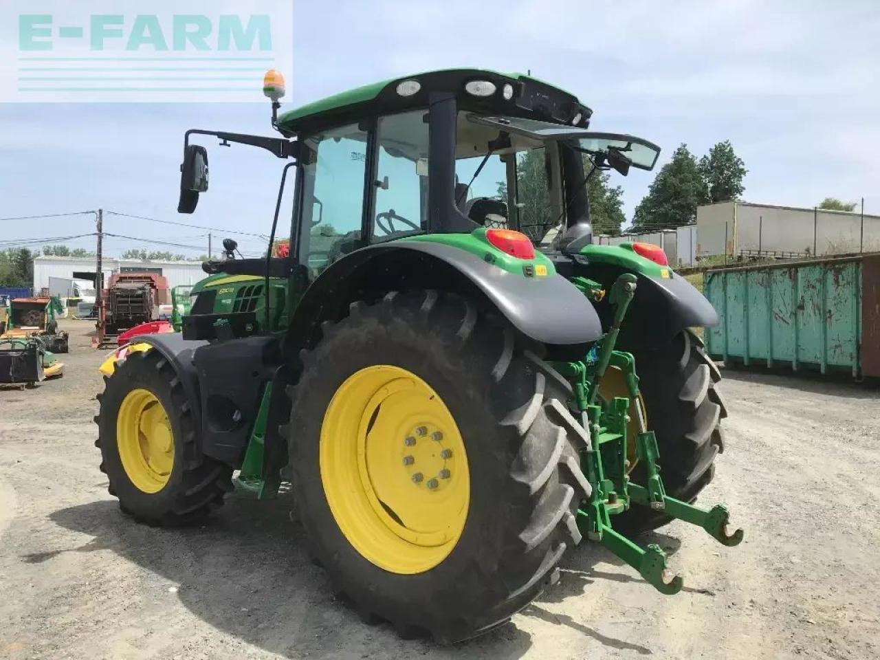 John Deere 6130 m - Трактор: снимка 4 John Deere 6130 m - Трактор: снимка 4