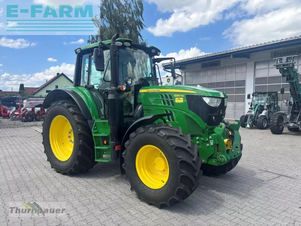 John Deere 6130m - Трактор: снимка 2 John Deere 6130m - Трактор: снимка 2