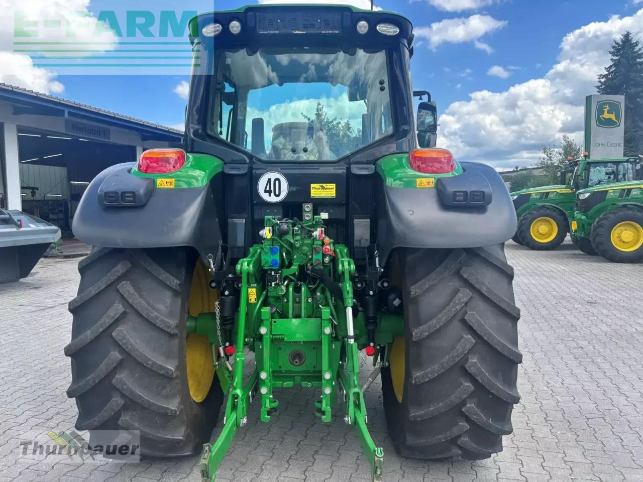 John Deere 6130m - Трактор: снимка 5 John Deere 6130m - Трактор: снимка 5