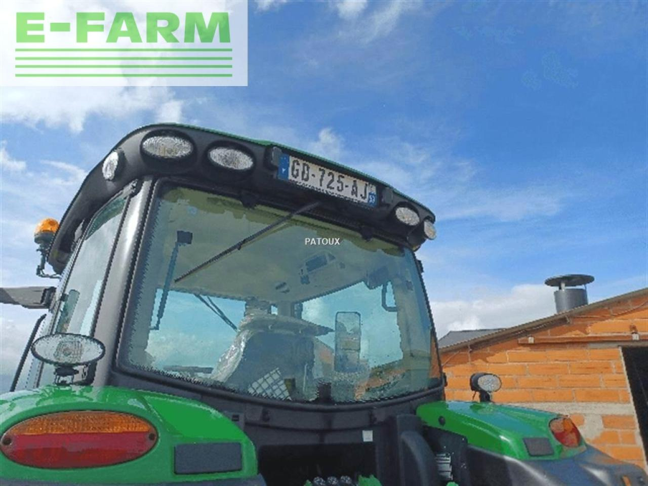Трактор John Deere 6130r: снимка 6