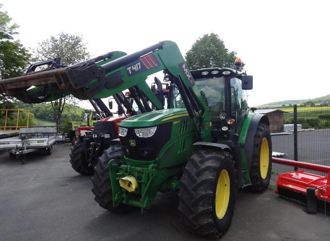 John Deere 6140r - Трактор: снимка 1 John Deere 6140r - Трактор: снимка 1