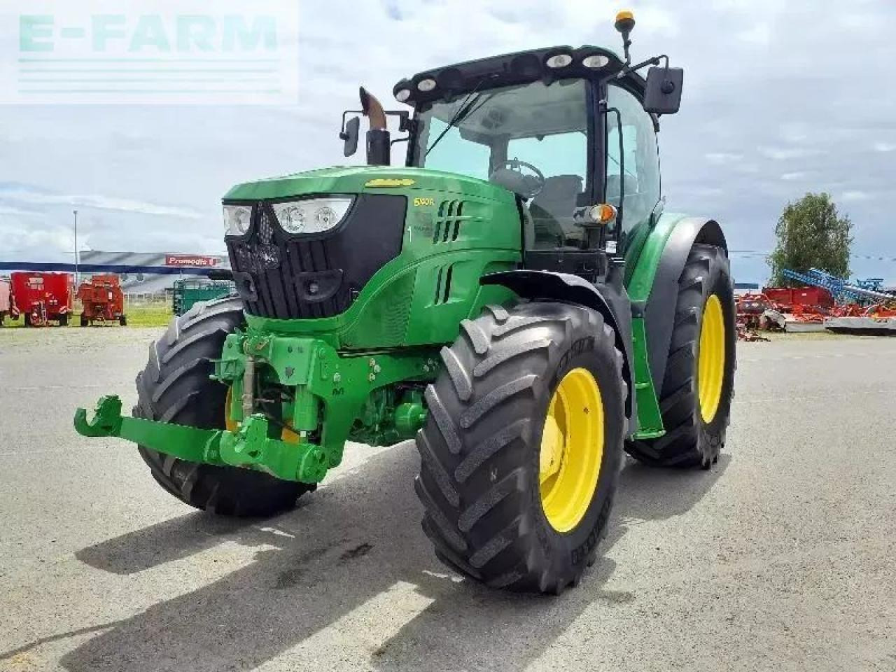 John Deere 6140r - Трактор: снимка 4 John Deere 6140r - Трактор: снимка 4