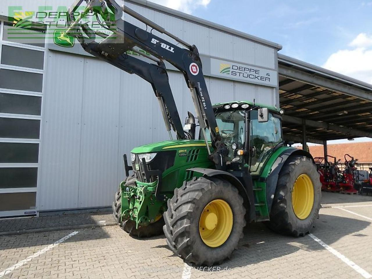 John Deere 6150r - Трактор: снимка 1 John Deere 6150r - Трактор: снимка 1