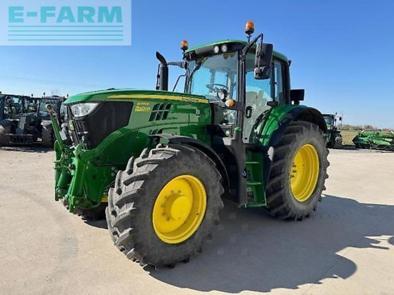 John Deere 6155m - Трактор: снимка 1 John Deere 6155m - Трактор: снимка 1