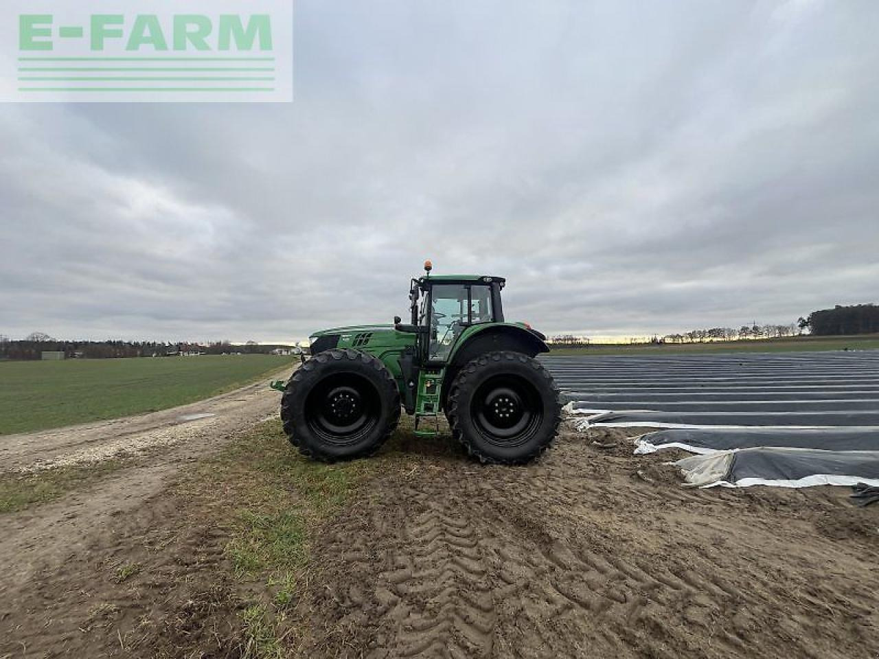 Трактор John Deere 6155mh hochrad spargel traktor: снимка 6