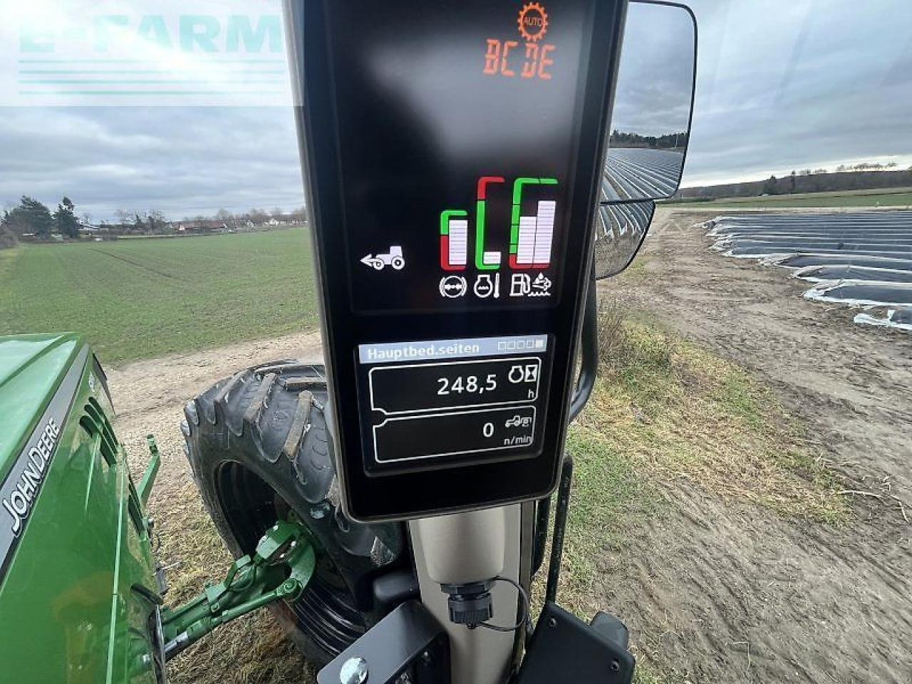 Трактор John Deere 6155mh hochrad spargel traktor: снимка 19