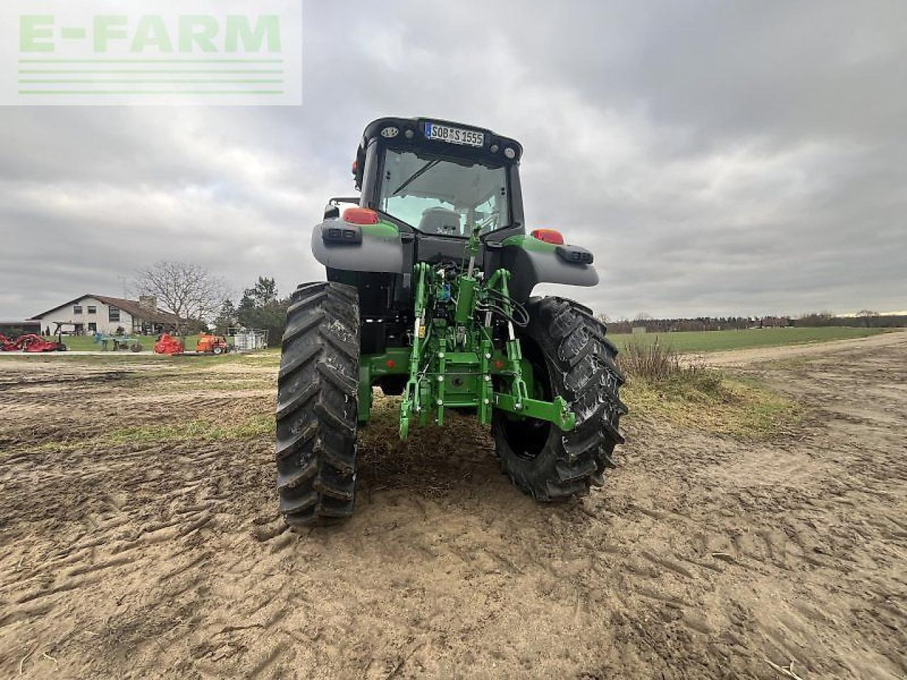 Трактор John Deere 6155mh hochrad spargel traktor: снимка 10