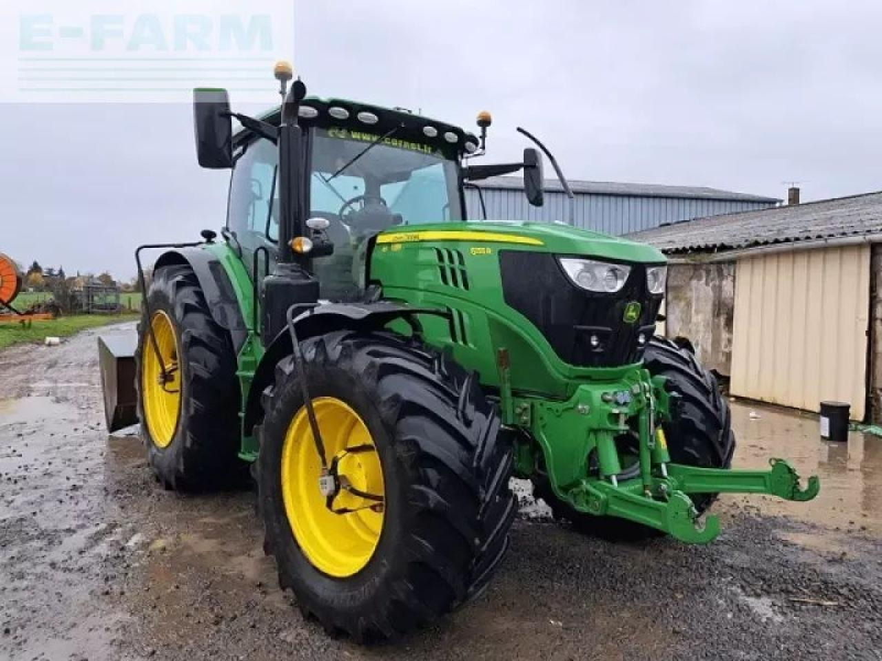 John Deere 6155r - Трактор: снимка 2 John Deere 6155r - Трактор: снимка 2