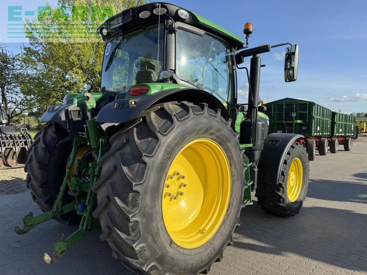 John Deere 6155r - Трактор: снимка 4 John Deere 6155r - Трактор: снимка 4