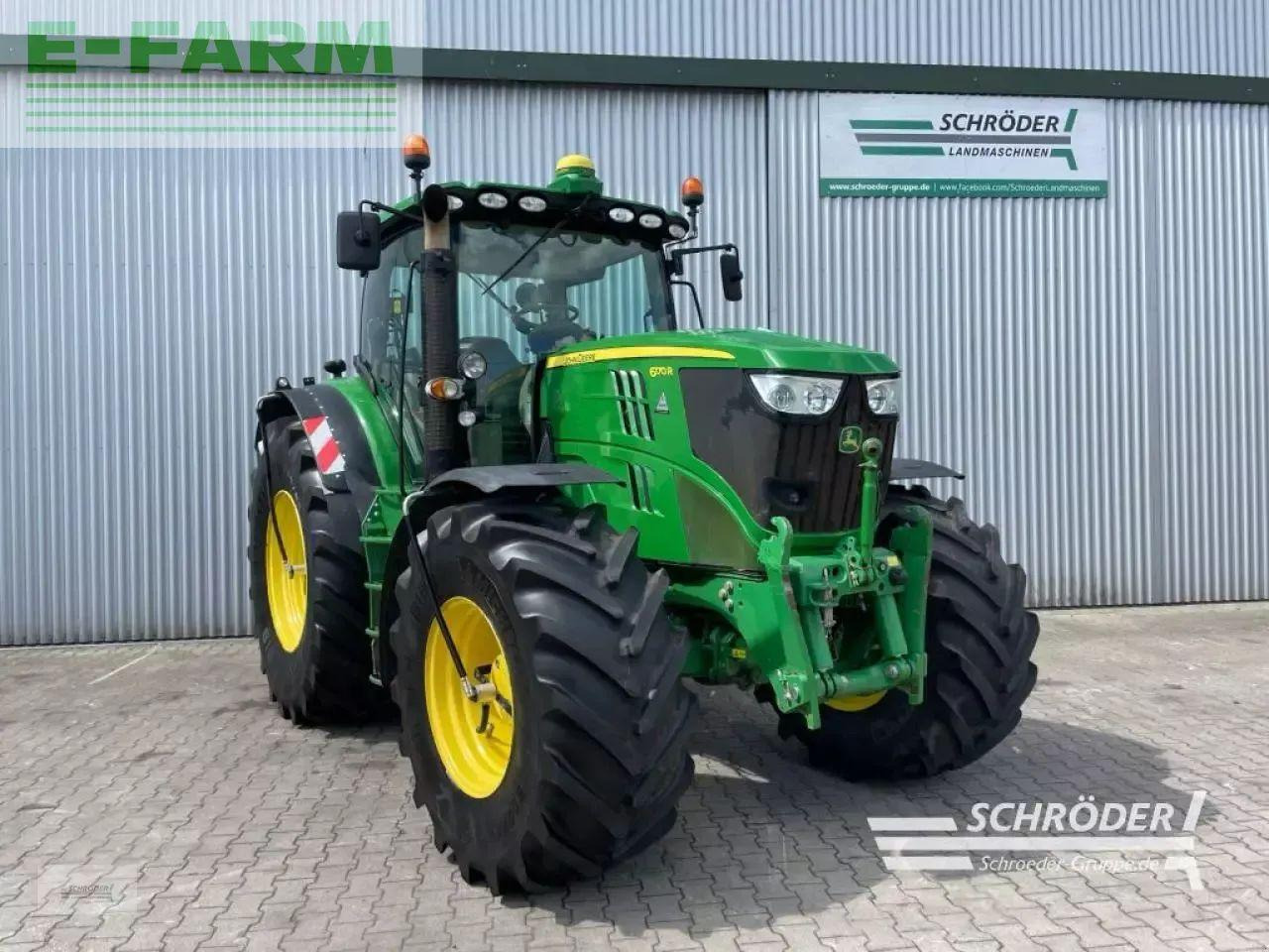 John Deere 6170 r - Трактор: снимка 1 John Deere 6170 r - Трактор: снимка 1