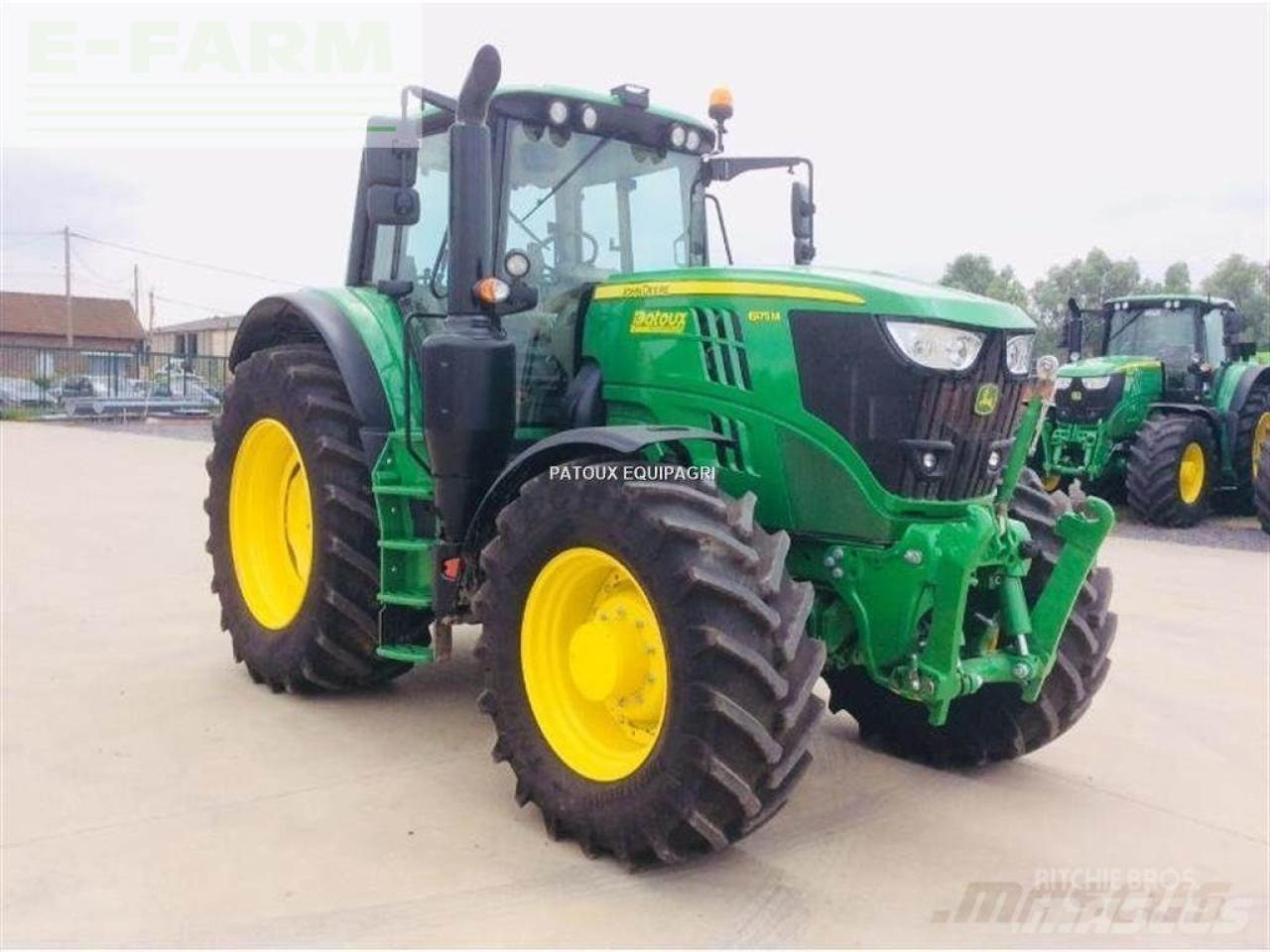 John Deere 6175m - Трактор: снимка 3 John Deere 6175m - Трактор: снимка 3