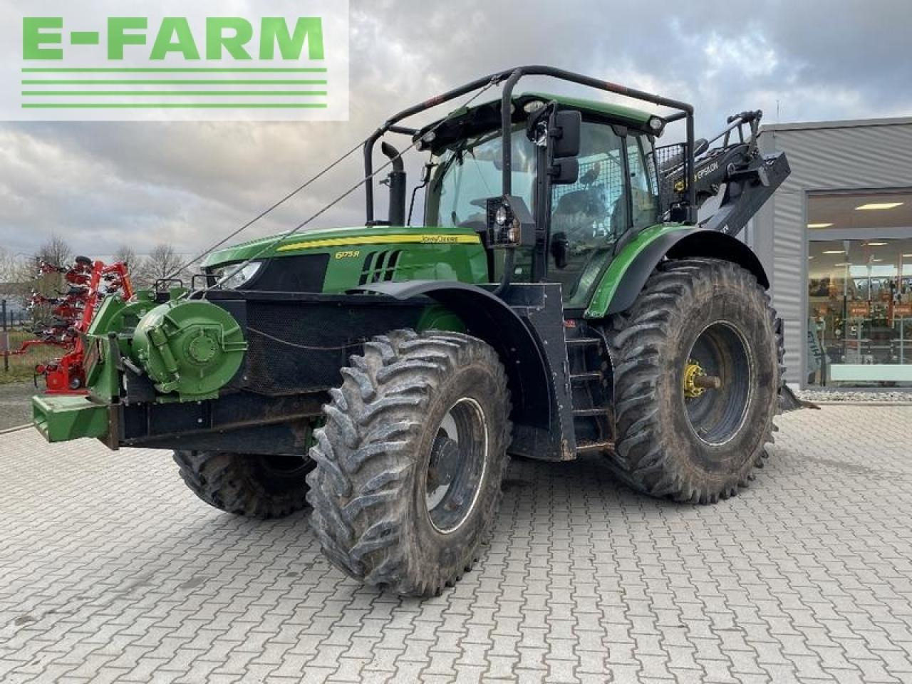 John Deere 6175r mit ritter forstumbau - Трактор: снимка 1 John Deere 6175r mit ritter forstumbau - Трактор: снимка 1