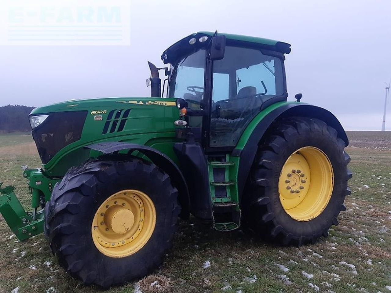 John Deere 6190r - Трактор: снимка 1 John Deere 6190r - Трактор: снимка 1