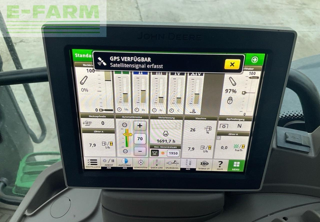 Трактор John Deere 6195R: снимка 20