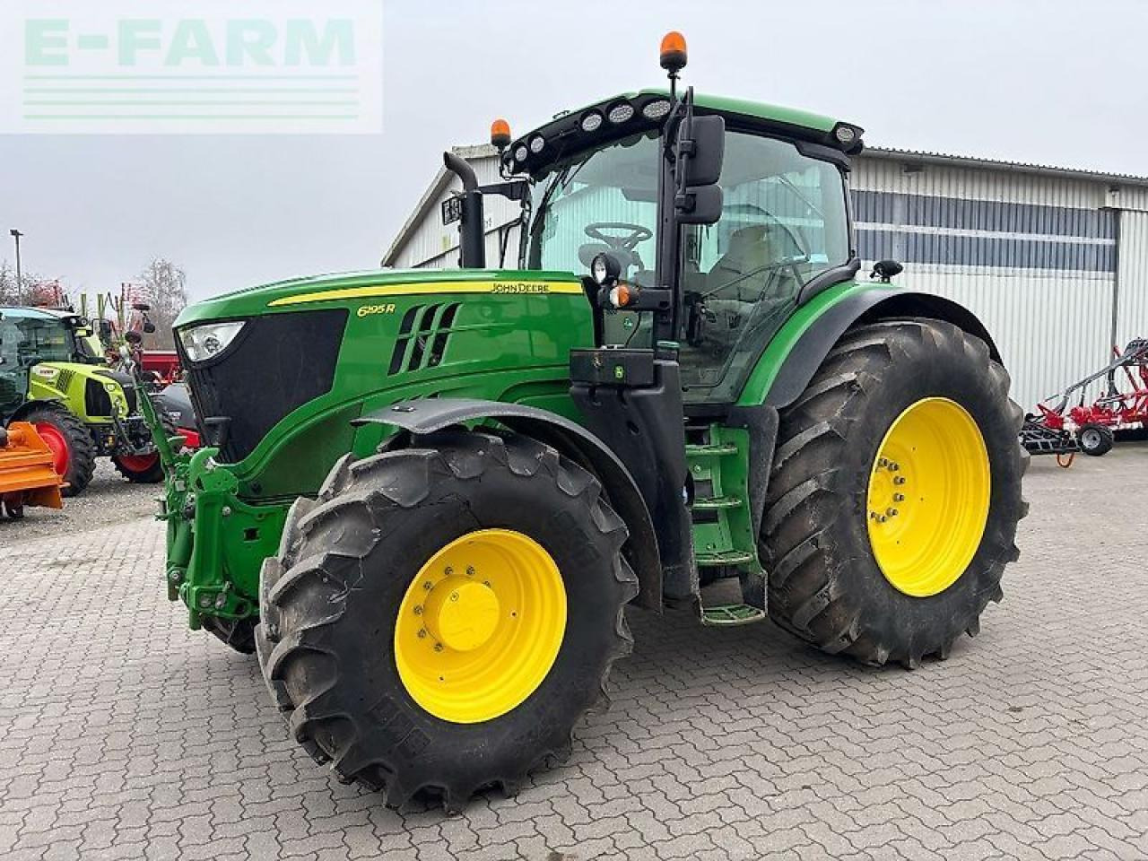John Deere 6195r - Трактор: снимка 3 John Deere 6195r - Трактор: снимка 3