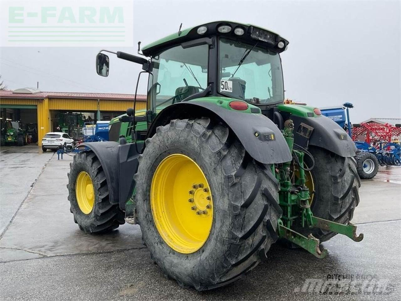 John Deere 6210r - Трактор: снимка 4 John Deere 6210r - Трактор: снимка 4
