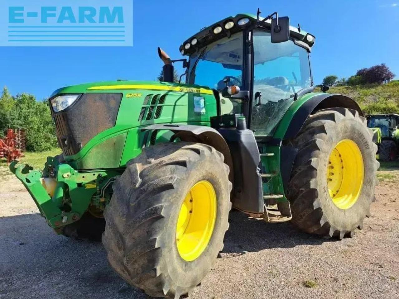 John Deere 6215r - Трактор: снимка 1 John Deere 6215r - Трактор: снимка 1