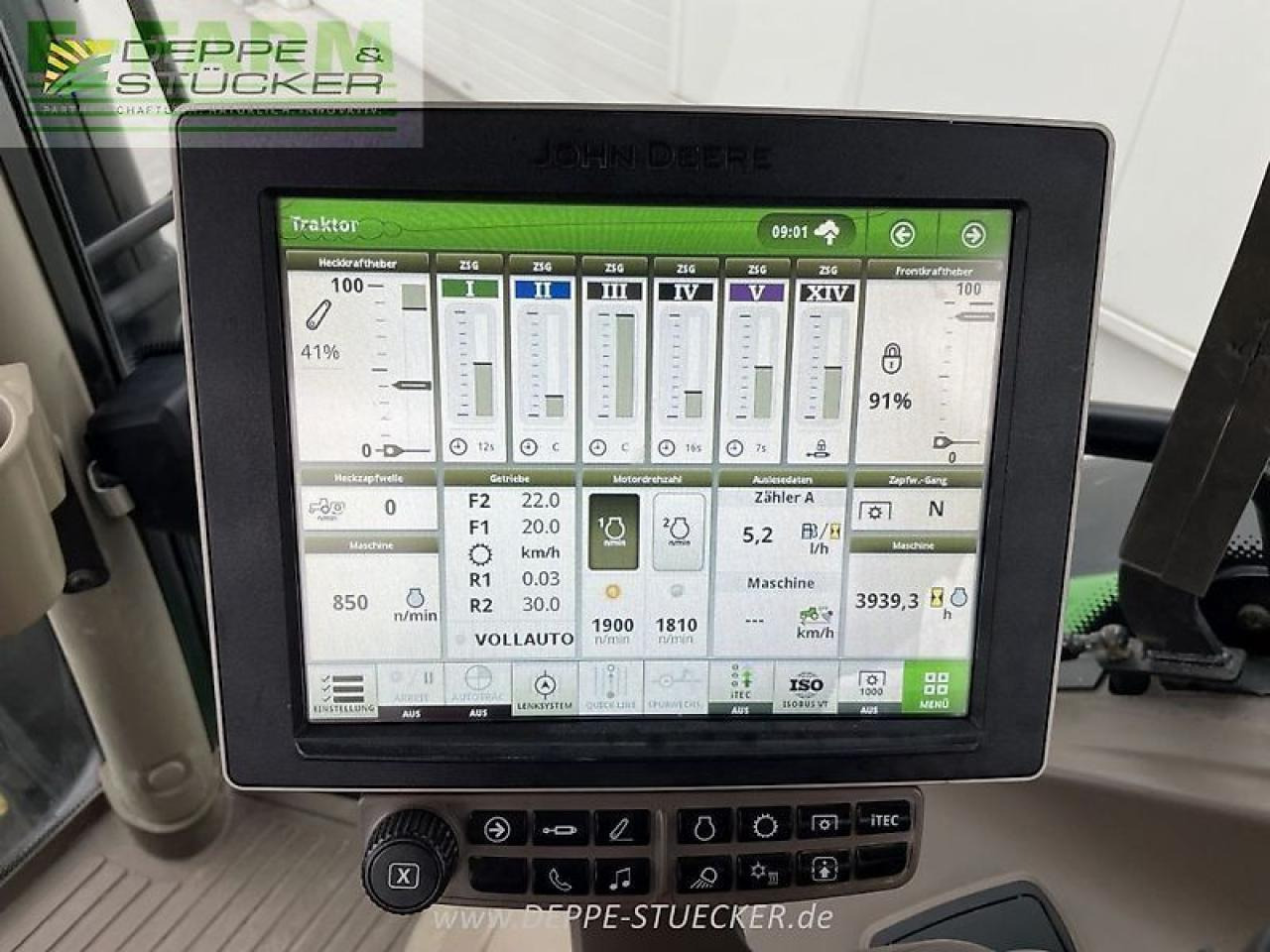 John Deere 6215r - Трактор: снимка 5 John Deere 6215r - Трактор: снимка 5