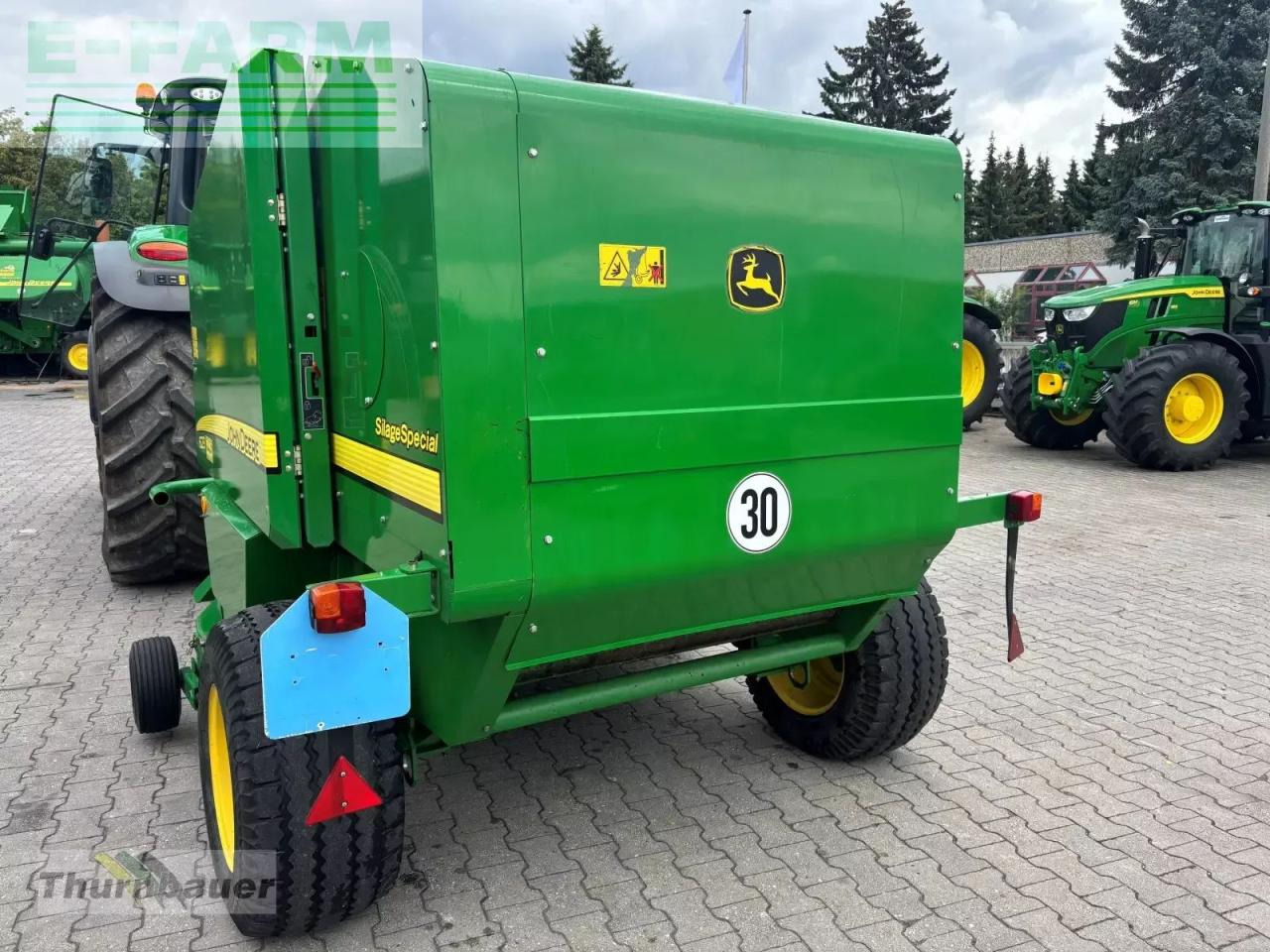 John Deere 623 - Сламопреса за квадратни бали: снимка 3 John Deere 623 - Сламопреса за квадратни бали: снимка 3