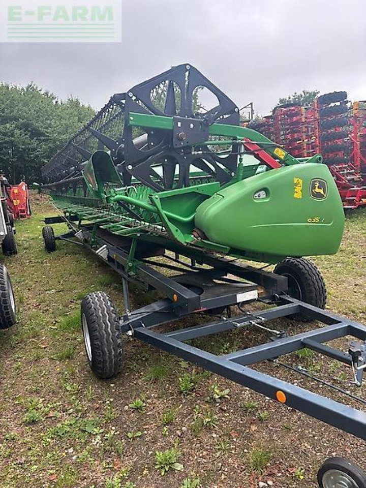 John Deere 635r my21 (10,70m) - Принадлежност за силажокомбайн: снимка 1 John Deere 635r my21 (10,70m) - Принадлежност за силажокомбайн: снимка 1