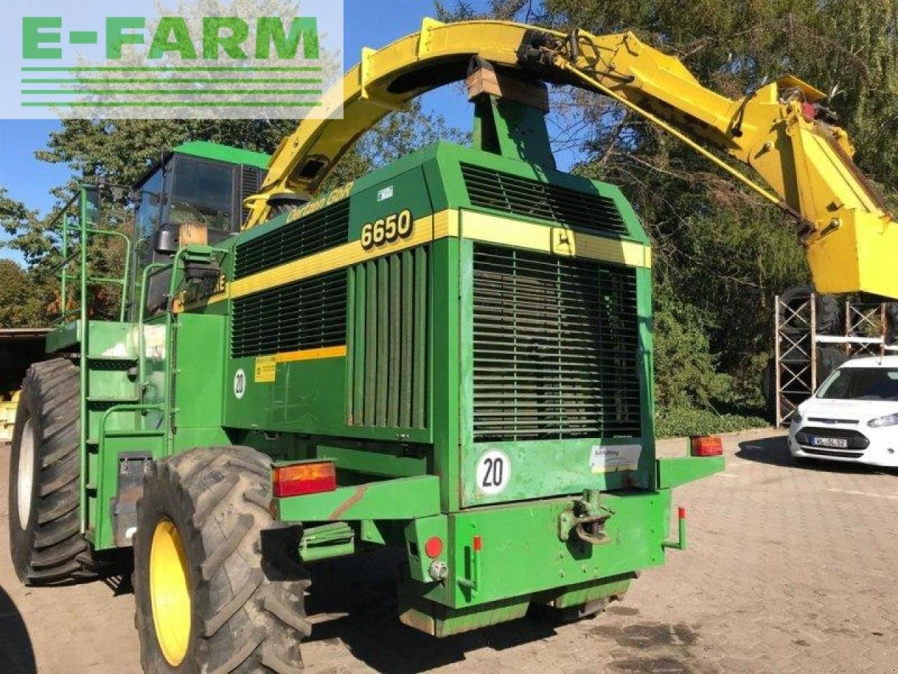 John Deere 6650 - Силажокомбайн: снимка 4 John Deere 6650 - Силажокомбайн: снимка 4