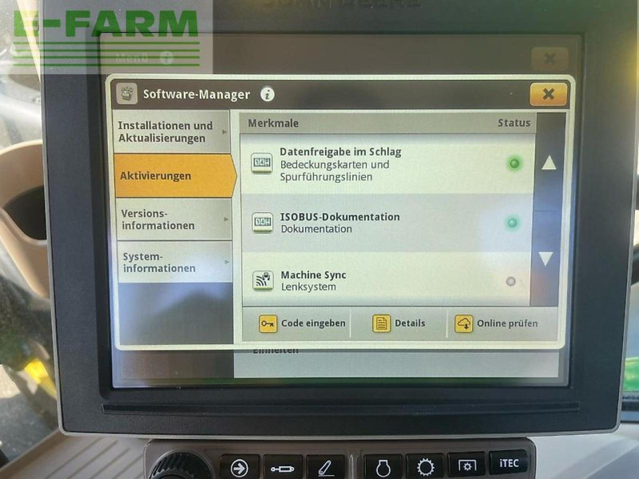 Трактор John Deere 6r215 / 6r 215: снимка 13