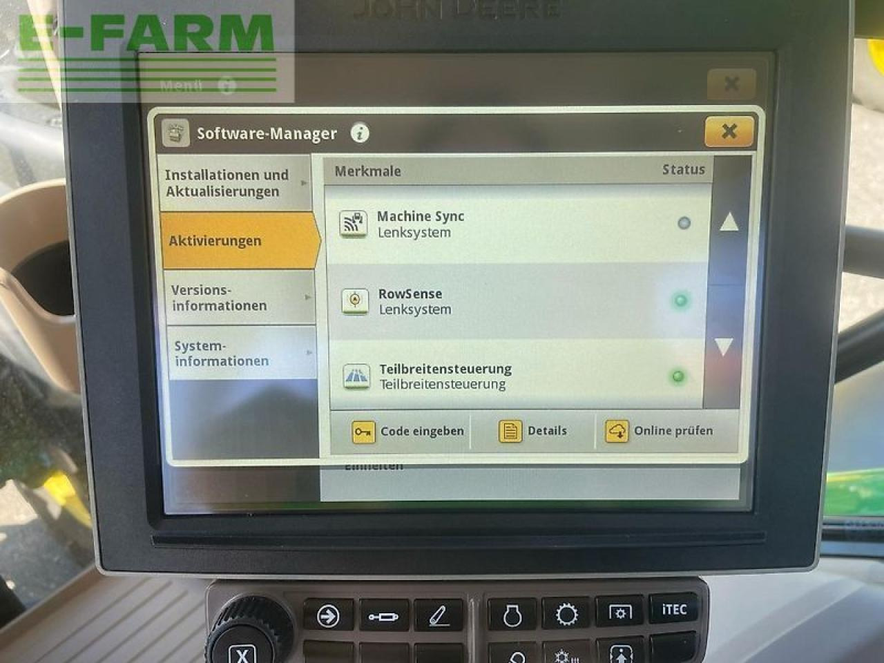 Трактор John Deere 6r215 / 6r 215: снимка 12