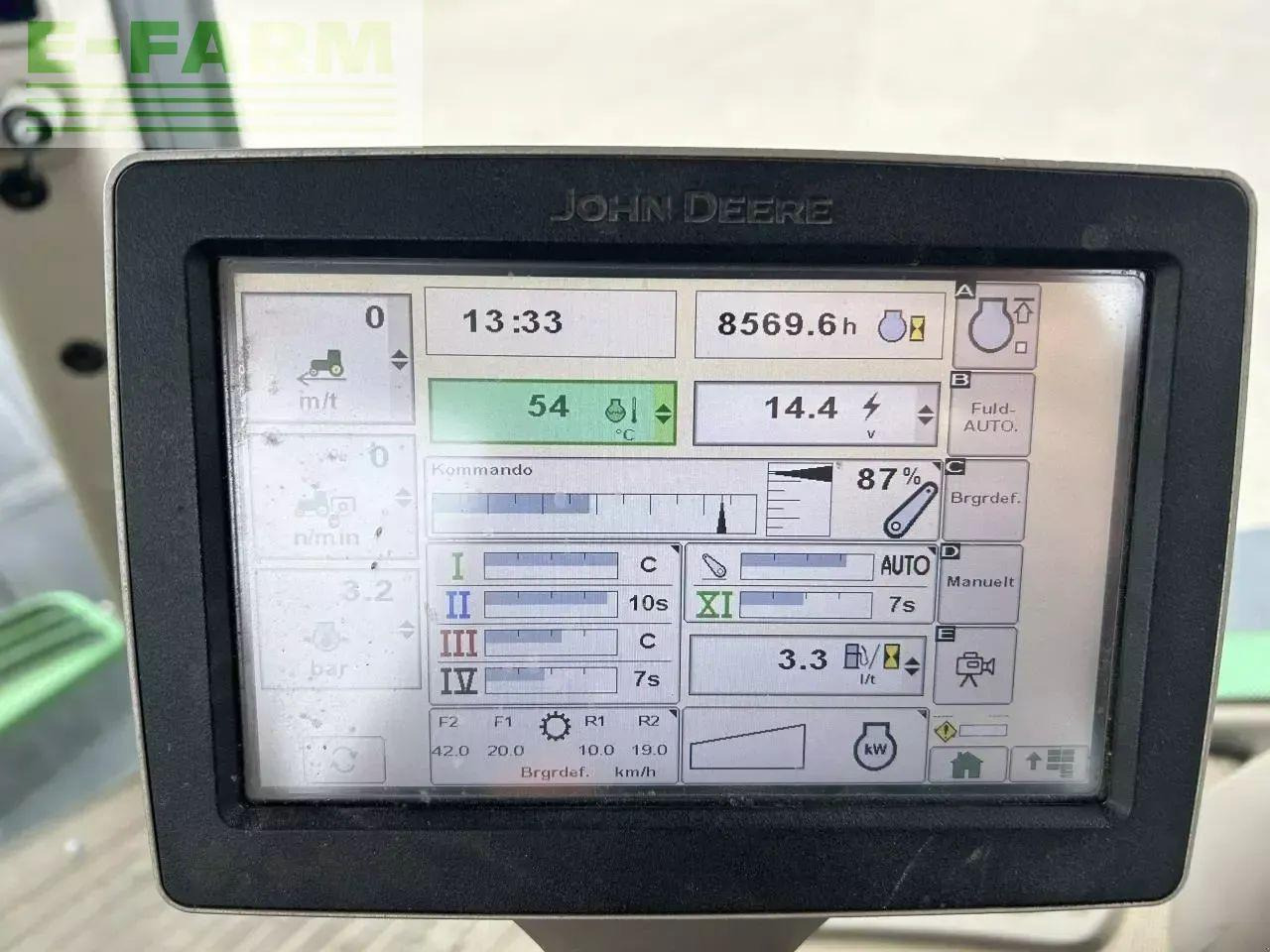 John Deere 7280 - Трактор: снимка 4 John Deere 7280 - Трактор: снимка 4