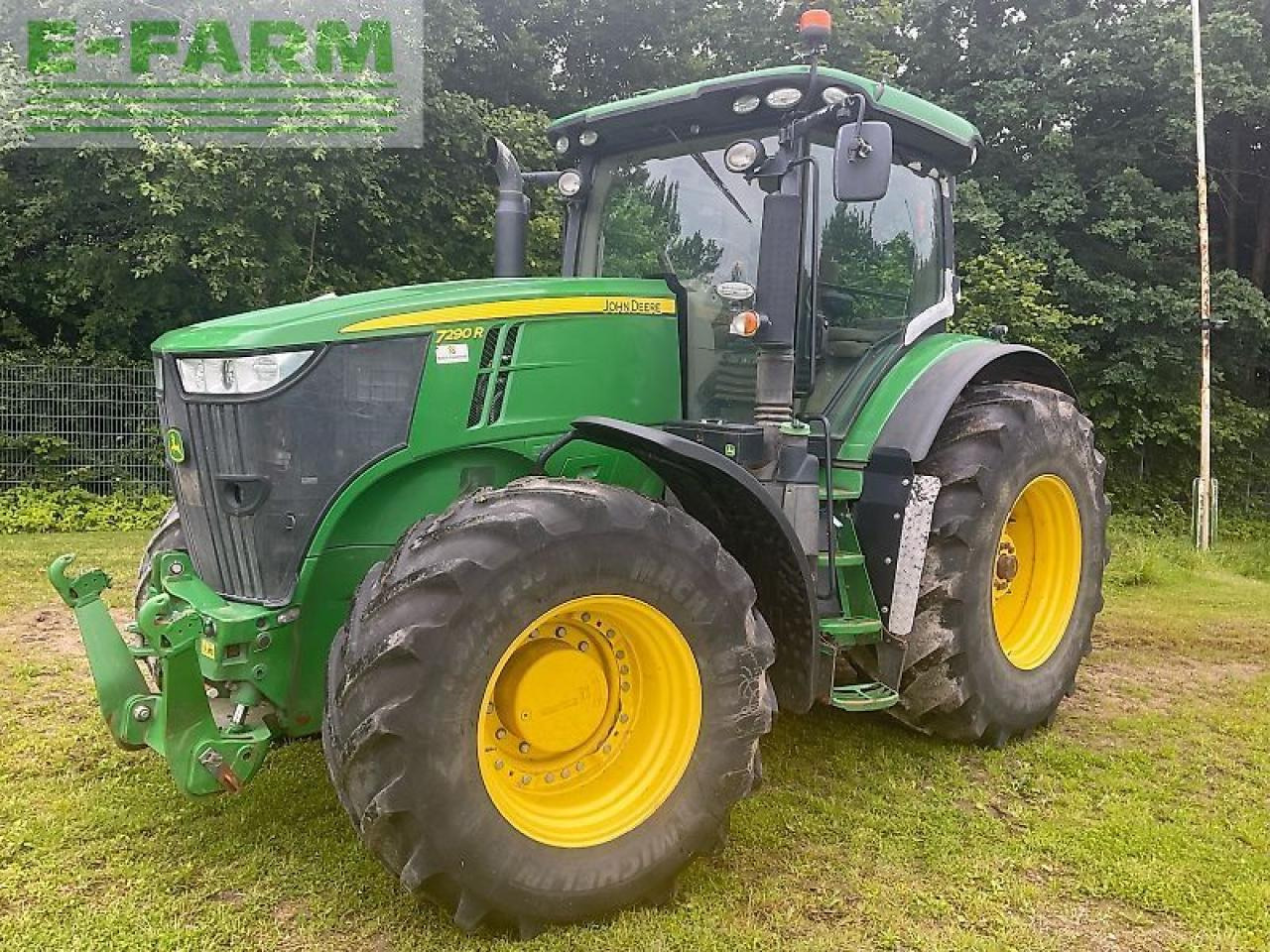 John Deere 7290r - Трактор: снимка 1 John Deere 7290r - Трактор: снимка 1