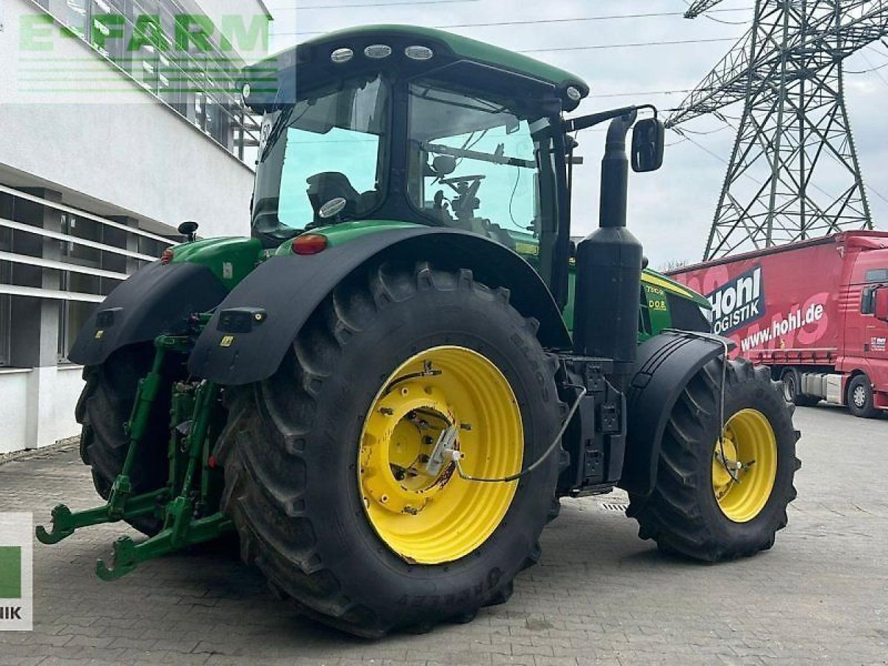 Трактор John Deere 7310r mit reifendruckregelanlage: снимка 8