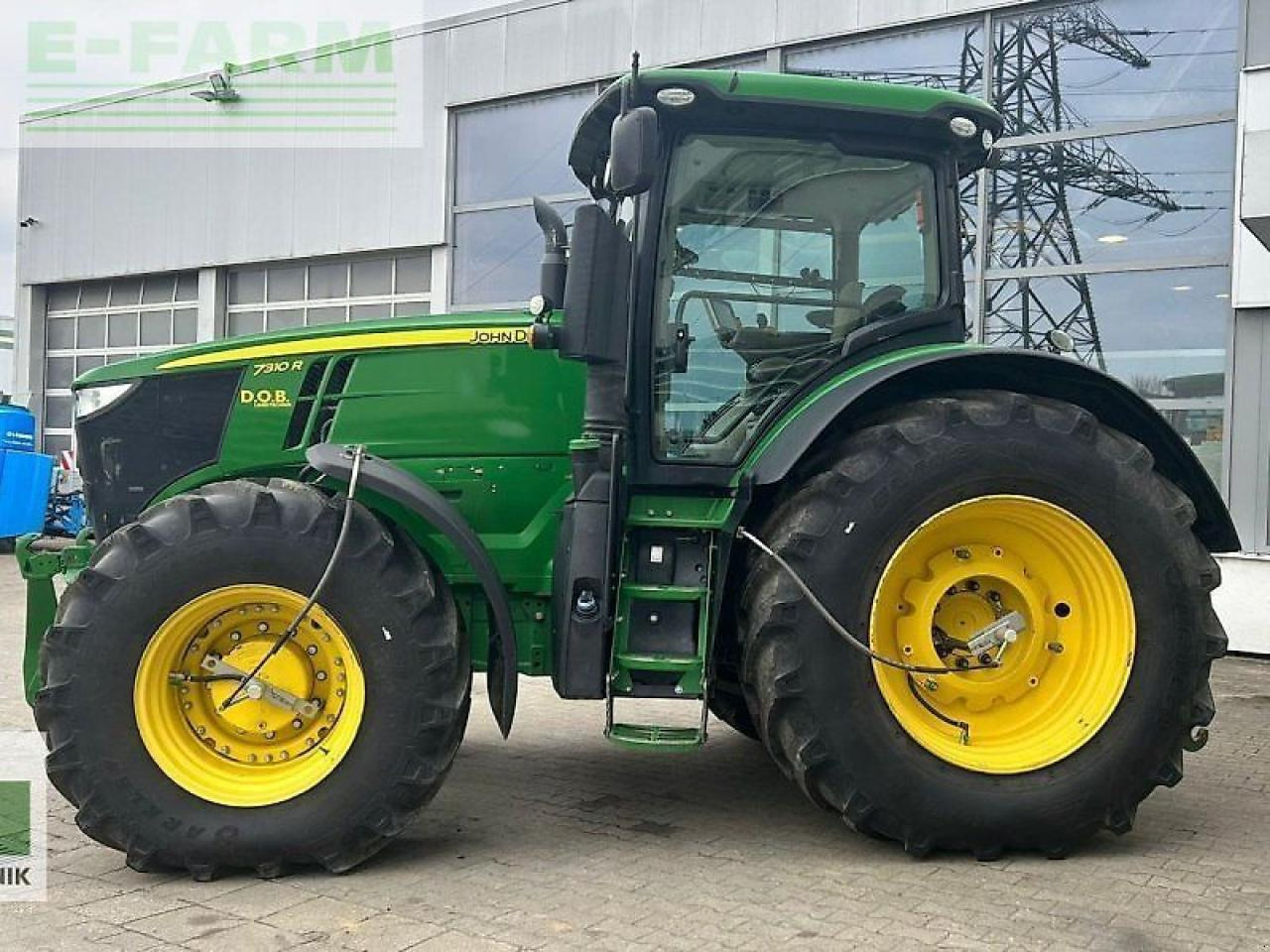 Трактор John Deere 7310r mit reifendruckregelanlage: снимка 6