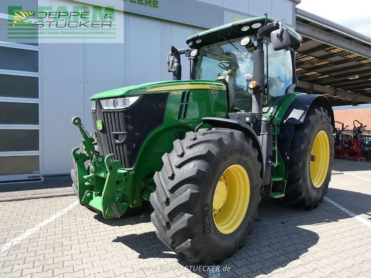 John Deere 7310r (my16) - Трактор: снимка 1 John Deere 7310r (my16) - Трактор: снимка 1