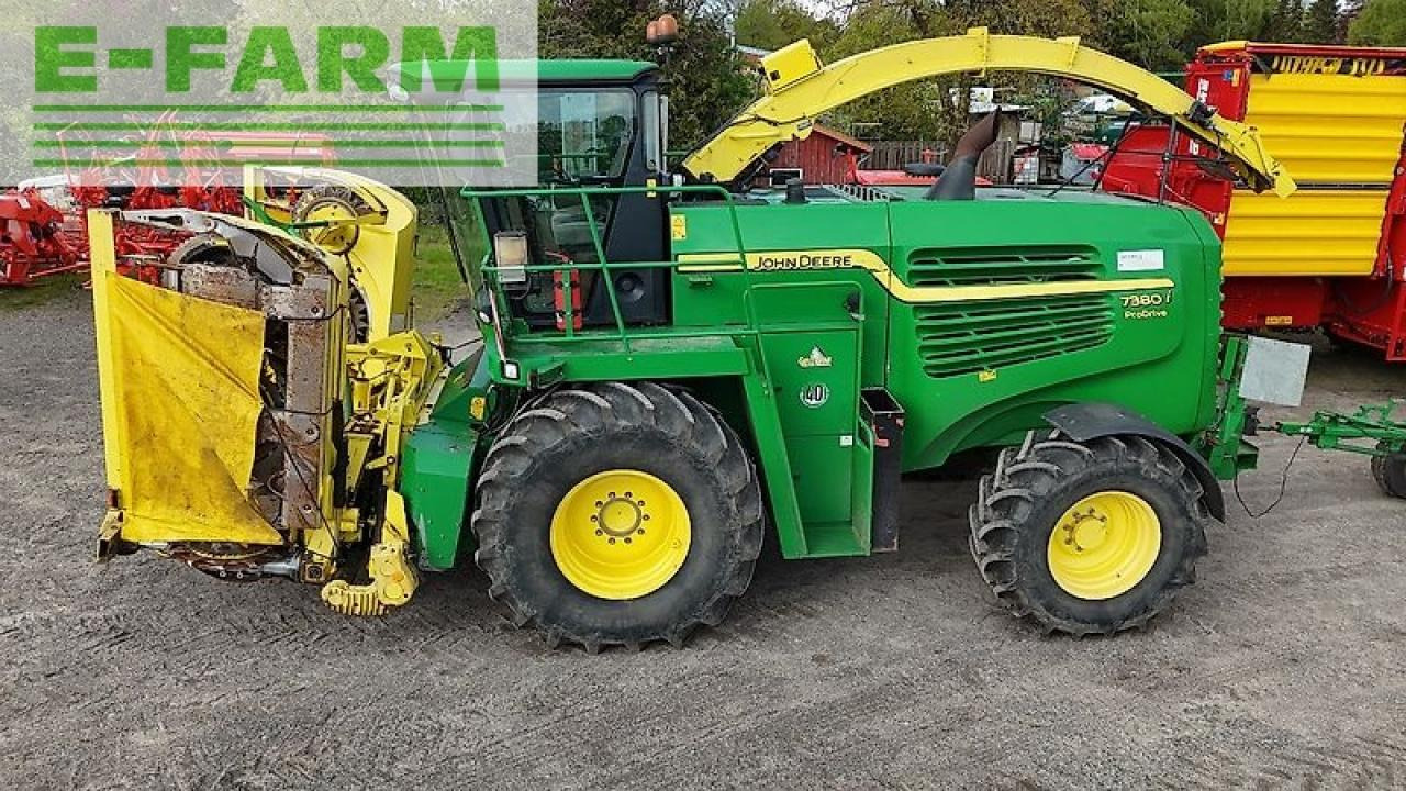 John Deere 7380 - Силажокомбайн: снимка 1 John Deere 7380 - Силажокомбайн: снимка 1