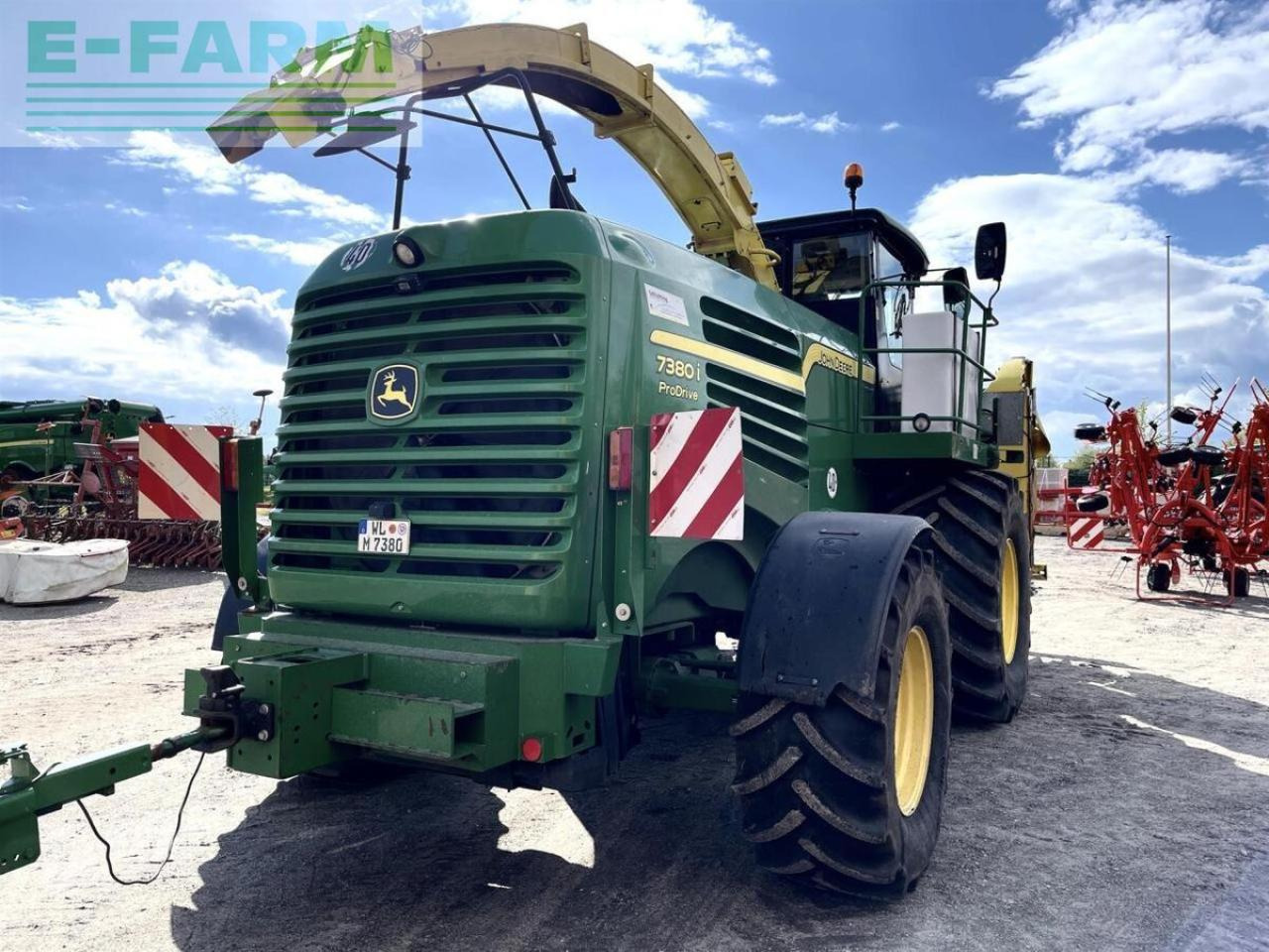 Силажокомбайн John Deere 7380i prodrive mit kemper 8rh u. pu: снимка 11 Силажокомбайн John Deere 7380i prodrive mit kemper 8rh u. pu: снимка 11