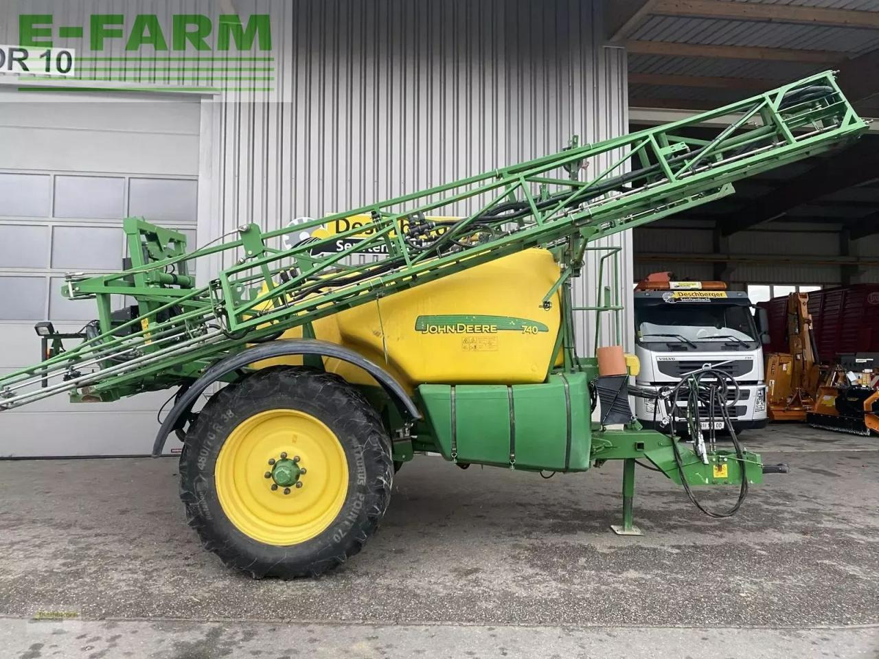 John Deere 740 - 28 m - Прикачна пръскачка: снимка 2 John Deere 740 - 28 m - Прикачна пръскачка: снимка 2